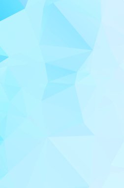 Açık mavi üçgen modern geometrik soyut arkaplan 