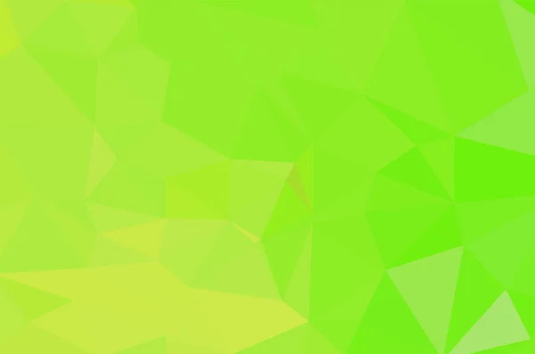 Gradient Green Vector Shining Triangular Layout Glitter Abstract Illustration — Stock Vector
