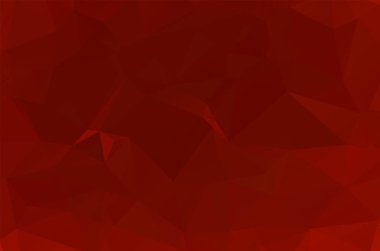 Soyut Kırmızı Geometrik Arkaplan. Raster İllüstrasyonu