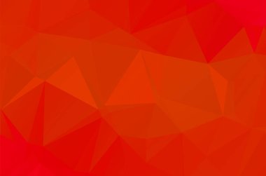 Soyut Kırmızı Geometrik Arkaplan. Raster İllüstrasyonu