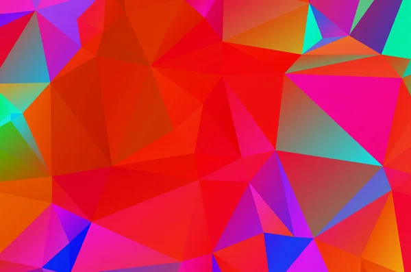 Resumen Red Geometric Background Inglés Ilustración Trama — Vector de stock