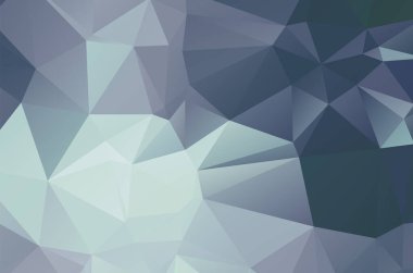 Dark Multicolor vektörü soyut Low Poly arkaplanı. Renkli 