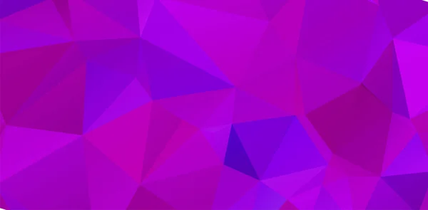 Violet Fond Abstrait Polygonal Vif — Image vectorielle