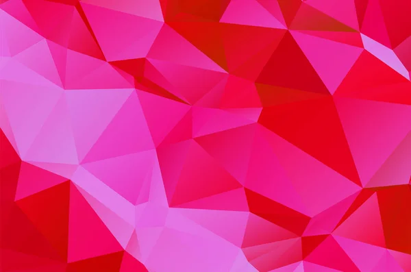 Resumen Red Geometric Background Inglés Ilustración Trama — Vector de stock