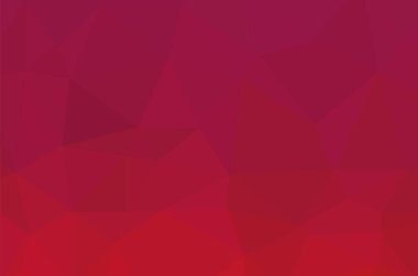 Soyut Kırmızı Geometrik Arkaplan. Raster İllüstrasyonu