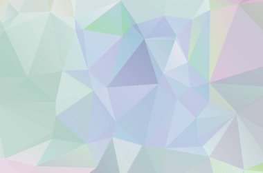 Mavi canlı çokgen mozaik arkaplan, yaratıcı tasarım şablonları