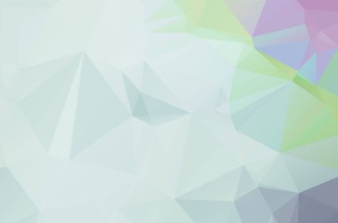 Mavi canlı çokgen mozaik arkaplan, yaratıcı tasarım şablonları