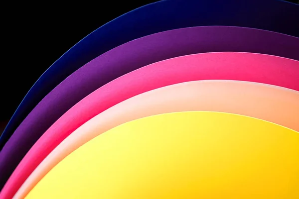 Trendy sfondo multicolore al neon da un cartone di diversi colori . — Foto Stock