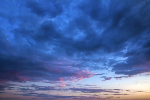 Wolken Himmel Vor Sonnenuntergang — Stockfoto
