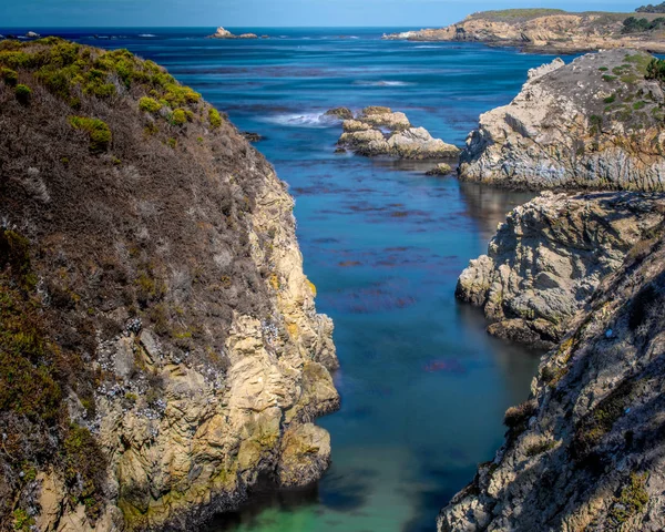 Landschaft Blick Auf Point Lobos State Park Der Nähe Des — Stockfoto