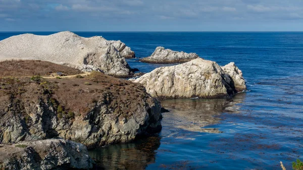 Vue Panoramique Parc État Point Lobos Près Pacific Grove Californie — Photo