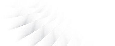 Soyut beyaz ve gri renk, modern tasarım çizgileri geometrik şekilli arka plan. Vektör illüstrasyonu.