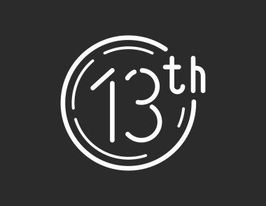 On üçüncü logo, on üç simge, 13 simgesi