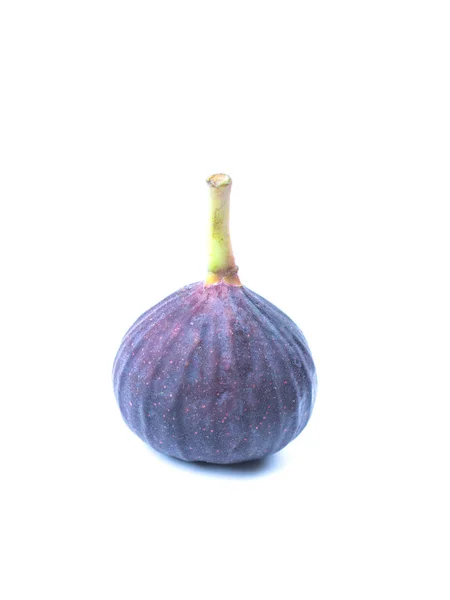 Kırpma yolu ile beyaz arkaplanda izole taze incir