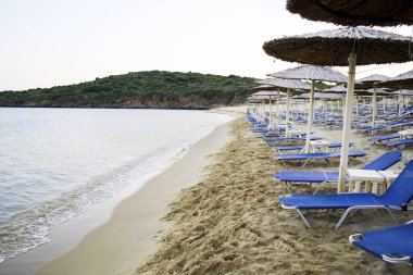 manzara Beach Andros Adası Yunanistan