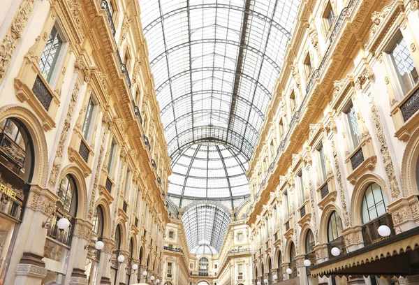 Milan Italy May 2018 Dentro Galería Vittorio Emanuele Ciudad Milán —  Fotos de Stock