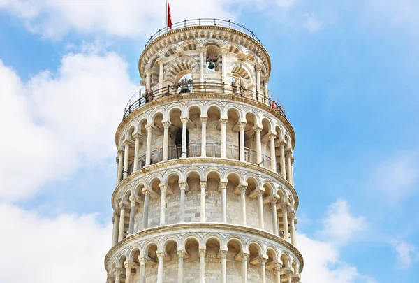 Det Lutande Tornet Pisa Italien Berömda Italienska Landmärken — Stockfoto