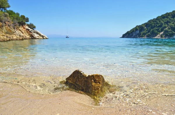 manzara Filiatro Beach Ithaca İyonya Adaları Yunanistan