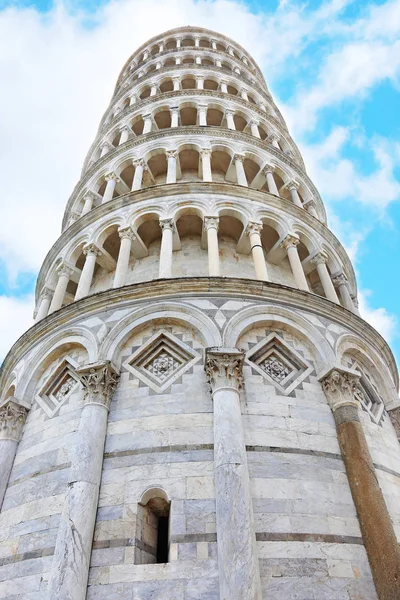Det Lutande Tornet Pisa Italien Berömda Italienska Landmärken — Stockfoto