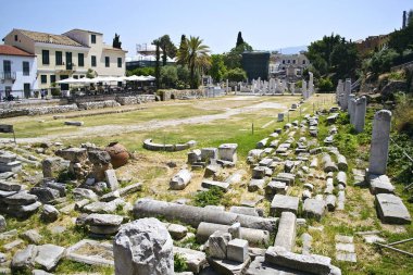 Antik Roma Pazar Monastiraki Atina Yunanistan
