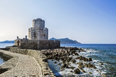 kale Methoni Hıristiyani Mora Yunanistan - Ortaçağ Venedik sur - Yunan yerler