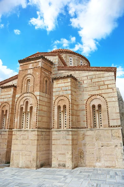 Den Gamla Daphni Monastery Aten Grekland Religiösa Grekiska Sevärdheter — Stockfoto