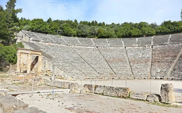 Den Antika Teatern Epidaurus Argolis Grekland — Stockfoto