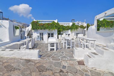 Sifnos Adası 'nda sokak fotoğrafçılığı Yunanistan Kiklad Dönemi