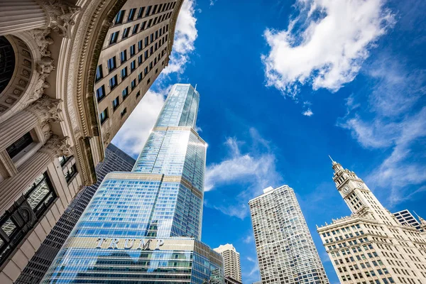 Chicago Illinois United States America September 2018 View Chicago Buildings — Stock Photo, Image