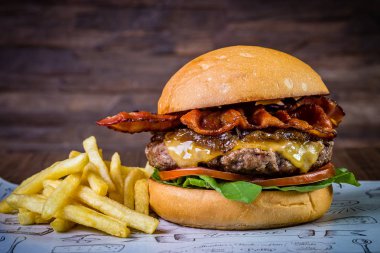 Zanaat sığır eti burger 