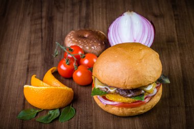 Vejetaryen zanaat burger 