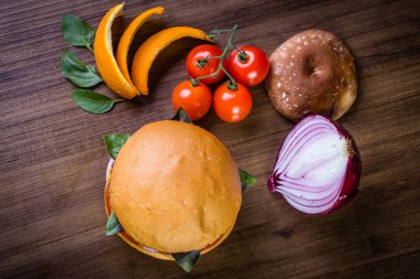 Vejetaryen zanaat burger 