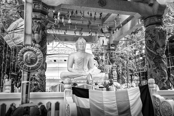 Colombo, Sri Lanka 06 Nisan 2017: tapınak Gangaramaya.