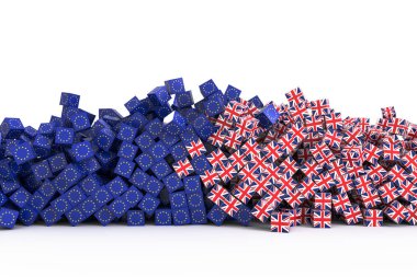 Avrupa ve Birleşik Krallık 'ın siyasi ve ekonomik ilişkileri, 3D özgeçmiş oluşturma, Brexit kavramları