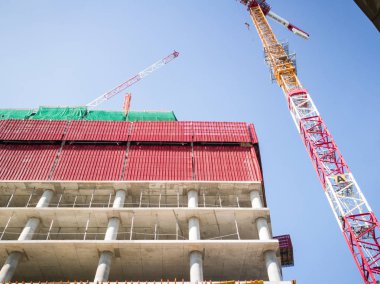 Yeni inşaat alanı, endüstri ve teknik kavramlar