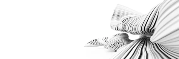 Абстрактний Фон Рідина Органічна Біла Крива Тканини Текстиль Модель — стокове фото