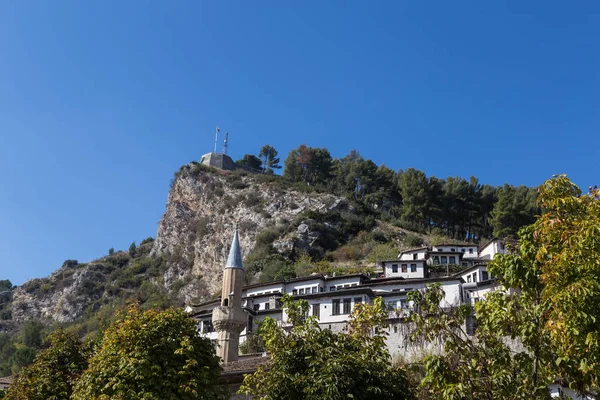 Famosa Ciudad Antigua Berat Albania Europa Del Este — Foto de Stock