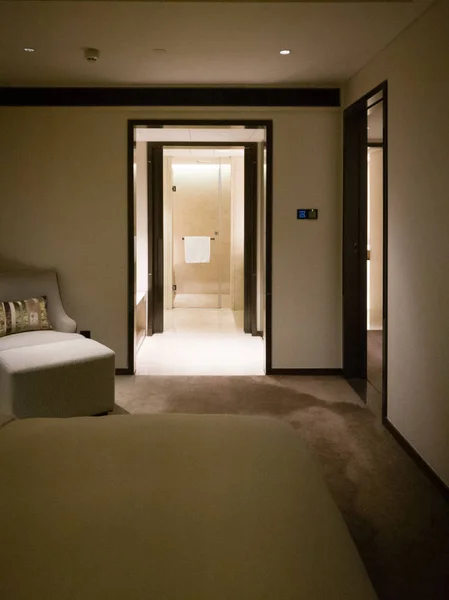 Elegante Moderne Badkamer Het Hotel — Stockfoto
