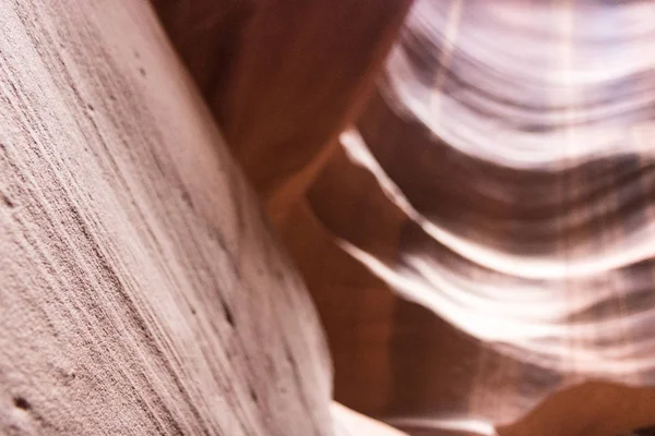 Geological Canyon Shapes Texture Antelope Canyon Estados Unidos — Foto de Stock