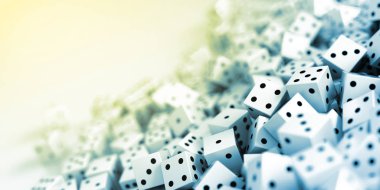 Sonsuz zarlar arkaplan, 3d görüntüleme