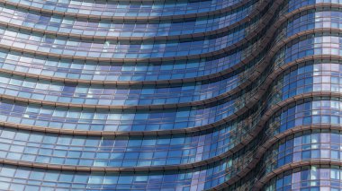 Modern ofis kompleksi, kentsel fotoğraf ve mimari arka bina