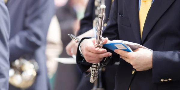 Orchestra Musikspelaren Gatan — Stockfoto