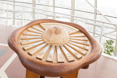 Anma sembolleri üstüne Astana Bayterek kule, Kazakistan