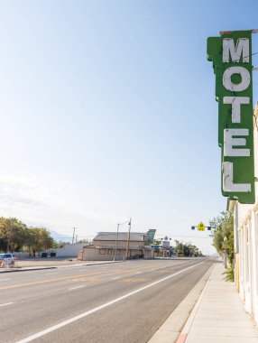 Kırsal Amerika'nın tipik motel