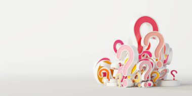 Soru işaretleri grubu, iş kavramları; Orijinal 3B işleme