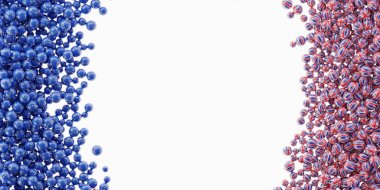 Avrupa ve Büyük Britanya arasında siyasi kontrast, orijinal 3D