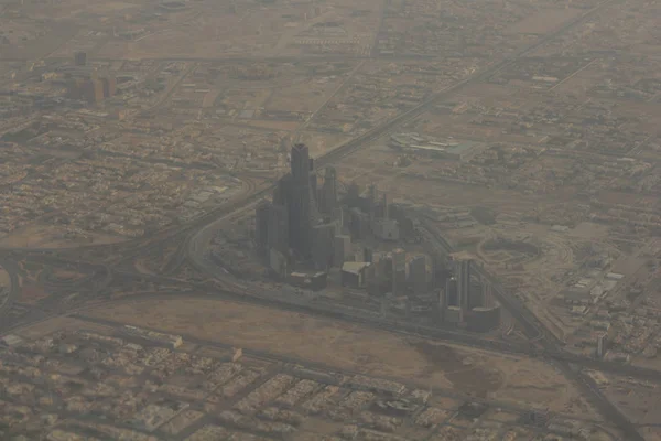 Riyadh Aerial view, Saoedi-Arabië — Stockfoto