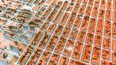 Techno Mega şehir; kentsel ve fütüristik teknoloji kavramları, ORIG