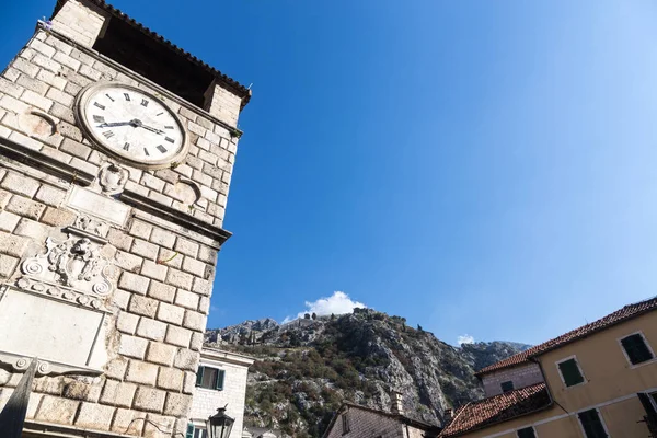 Kotor piękne starożytne miasto, Czarnogóra — Zdjęcie stockowe