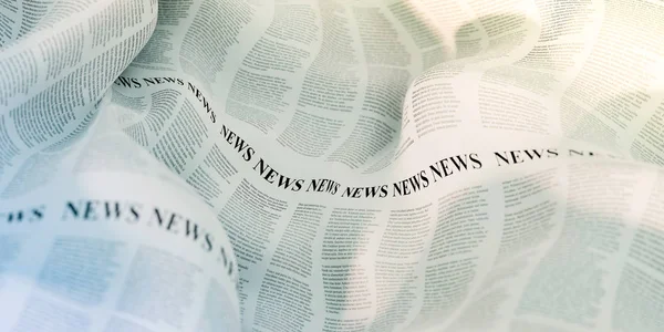 Abstrakter Zeitungshintergrund, originale 3D-Darstellung — Stockfoto